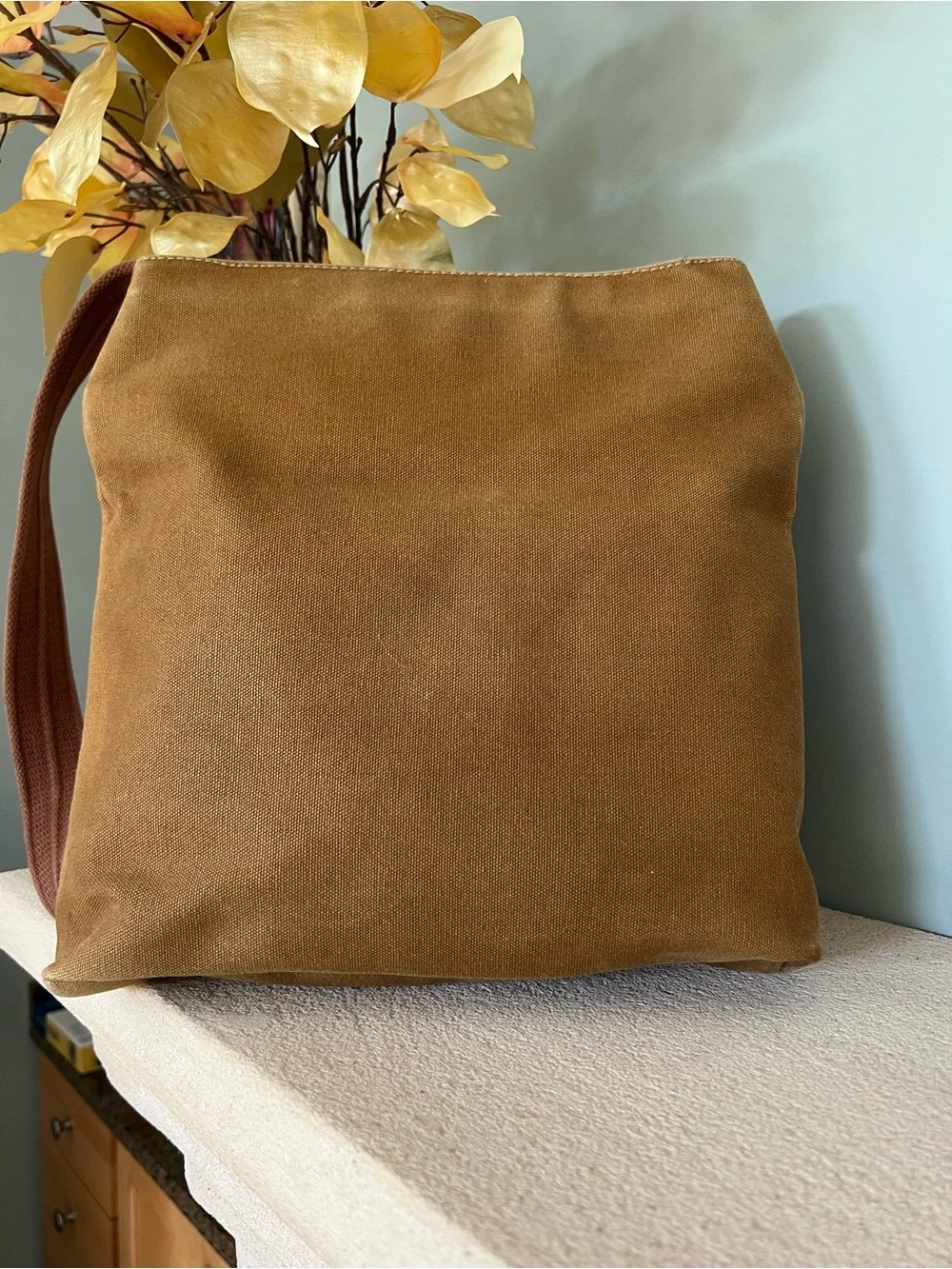Fossil Expedition Unisex Canvas Leather Utility Crossbody Messenger Bag
